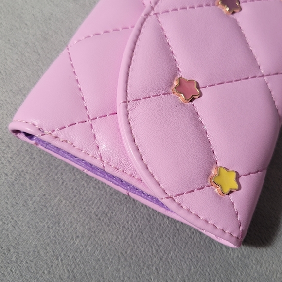Quilted Wallet with Stars - Picture 10 of 16